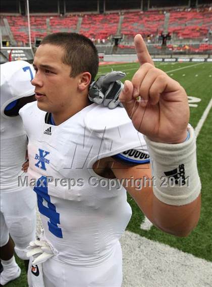 Thumbnail 2 in St. Xavier vs. Pickerington Central (Kirk Herbstreit National Kickoff Classic) photogallery.