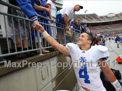 Thumbnail 1 in St. Xavier vs. Pickerington Central (Kirk Herbstreit National Kickoff Classic) photogallery.