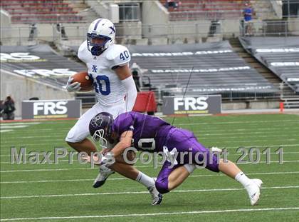 Thumbnail 2 in St. Xavier vs. Pickerington Central (Kirk Herbstreit National Kickoff Classic) photogallery.