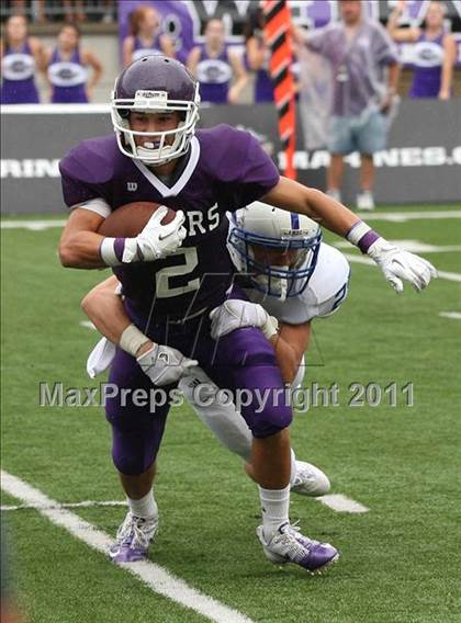 Thumbnail 3 in St. Xavier vs. Pickerington Central (Kirk Herbstreit National Kickoff Classic) photogallery.