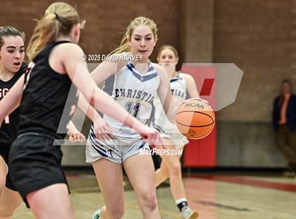 Thumbnail 3 in Colorado Springs Christian vs. Wiggins (CHSAA 3A Final 4) photogallery.