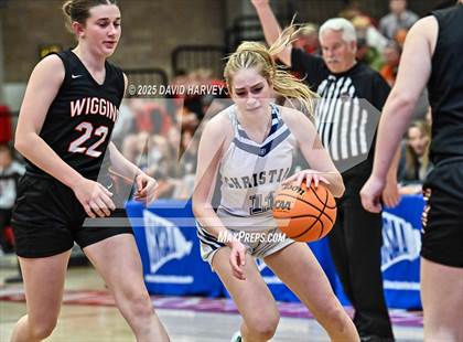 Thumbnail 1 in Colorado Springs Christian vs. Wiggins (CHSAA 3A Final 4) photogallery.