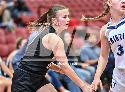 Thumbnail 3 in Colorado Springs Christian vs. Wiggins (CHSAA 3A Final 4) photogallery.