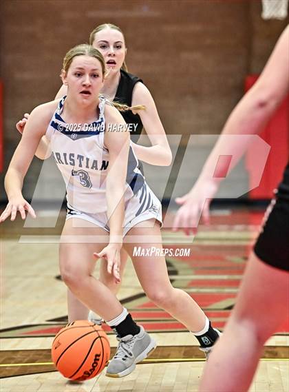 Thumbnail 3 in Colorado Springs Christian vs. Wiggins (CHSAA 3A Final 4) photogallery.