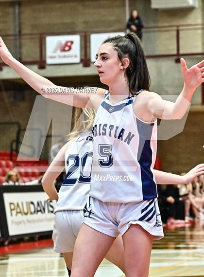 Thumbnail 2 in Colorado Springs Christian vs. Wiggins (CHSAA 3A Final 4) photogallery.