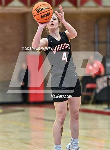 Thumbnail 2 in Colorado Springs Christian vs. Wiggins (CHSAA 3A Final 4) photogallery.