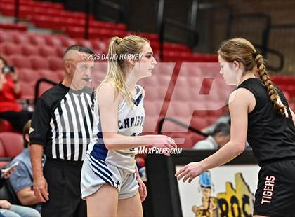 Thumbnail 2 in Colorado Springs Christian vs. Wiggins (CHSAA 3A Final 4) photogallery.