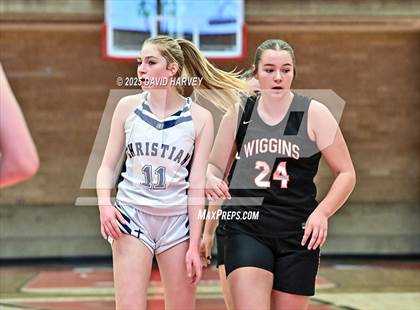 Thumbnail 3 in Colorado Springs Christian vs. Wiggins (CHSAA 3A Final 4) photogallery.
