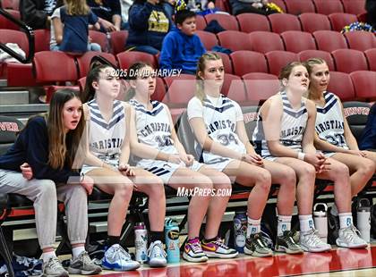 Thumbnail 3 in Colorado Springs Christian vs. Wiggins (CHSAA 3A Final 4) photogallery.