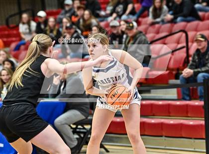 Thumbnail 1 in Colorado Springs Christian vs. Wiggins (CHSAA 3A Final 4) photogallery.
