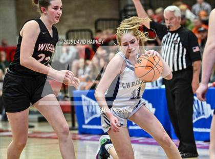 Thumbnail 3 in Colorado Springs Christian vs. Wiggins (CHSAA 3A Final 4) photogallery.