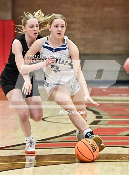 Thumbnail 2 in Colorado Springs Christian vs. Wiggins (CHSAA 3A Final 4) photogallery.