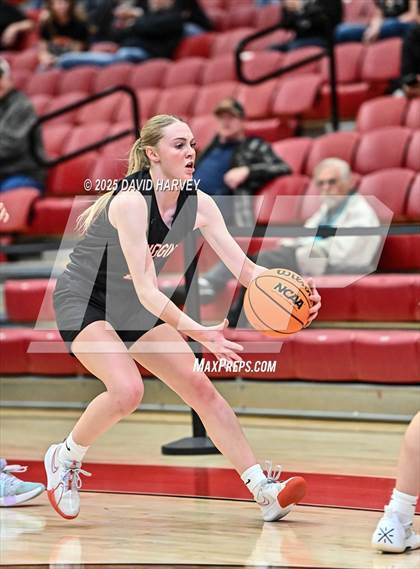 Thumbnail 2 in Colorado Springs Christian vs. Wiggins (CHSAA 3A Final 4) photogallery.