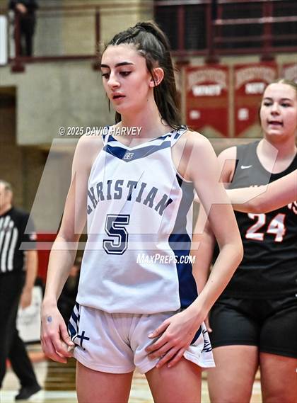 Thumbnail 1 in Colorado Springs Christian vs. Wiggins (CHSAA 3A Final 4) photogallery.