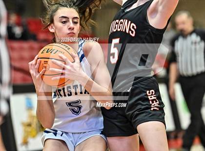 Thumbnail 1 in Colorado Springs Christian vs. Wiggins (CHSAA 3A Final 4) photogallery.