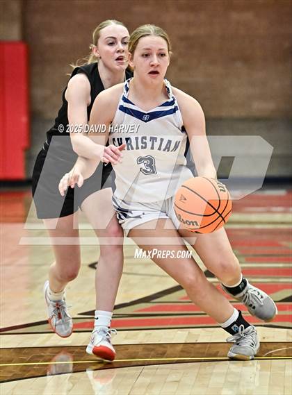 Thumbnail 1 in Colorado Springs Christian vs. Wiggins (CHSAA 3A Final 4) photogallery.