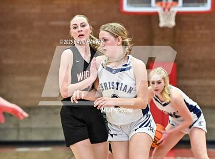 Thumbnail 1 in Colorado Springs Christian vs. Wiggins (CHSAA 3A Final 4) photogallery.