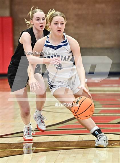 Thumbnail 3 in Colorado Springs Christian vs. Wiggins (CHSAA 3A Final 4) photogallery.