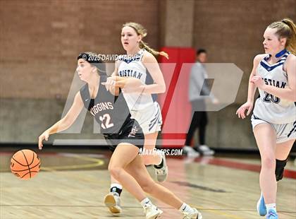 Thumbnail 3 in Colorado Springs Christian vs. Wiggins (CHSAA 3A Final 4) photogallery.