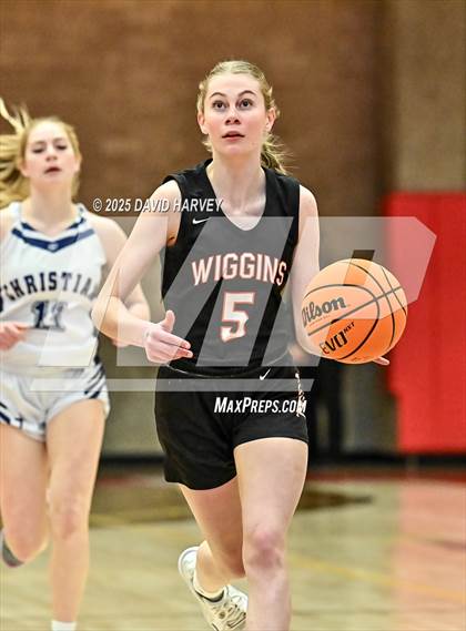 Thumbnail 1 in Colorado Springs Christian vs. Wiggins (CHSAA 3A Final 4) photogallery.