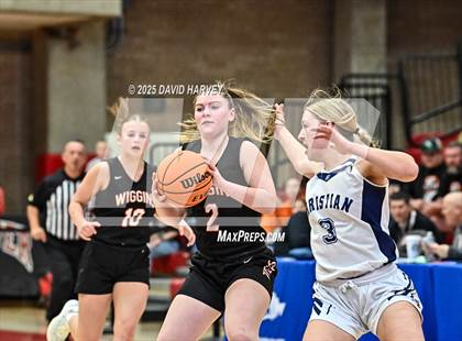 Thumbnail 2 in Colorado Springs Christian vs. Wiggins (CHSAA 3A Final 4) photogallery.