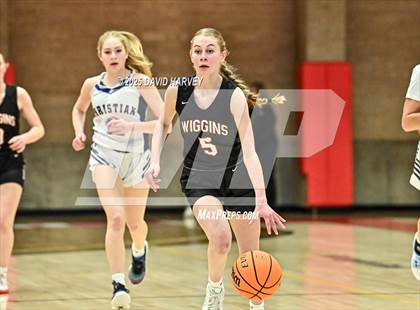 Thumbnail 1 in Colorado Springs Christian vs. Wiggins (CHSAA 3A Final 4) photogallery.