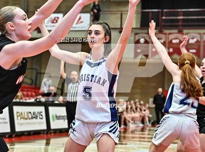 Thumbnail 1 in Colorado Springs Christian vs. Wiggins (CHSAA 3A Final 4) photogallery.