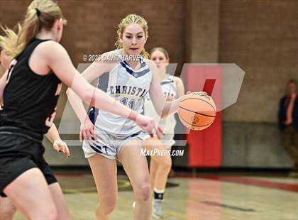 Thumbnail 2 in Colorado Springs Christian vs. Wiggins (CHSAA 3A Final 4) photogallery.