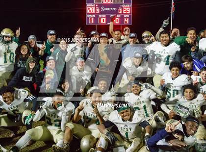 Thumbnail 3 in St. Patrick-St. Vincent @ Strathmore (CIF D-6A State Final) photogallery.