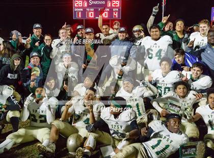 Thumbnail 1 in St. Patrick-St. Vincent @ Strathmore (CIF D-6A State Final) photogallery.