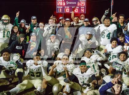 Thumbnail 3 in St. Patrick-St. Vincent @ Strathmore (CIF D-6A State Final) photogallery.