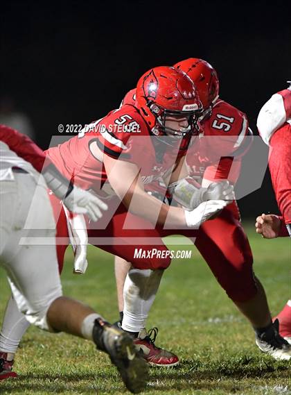 Thumbnail 2 in Gustine @ Woodland Christian (CIF SJS D7 Playoff) photogallery.