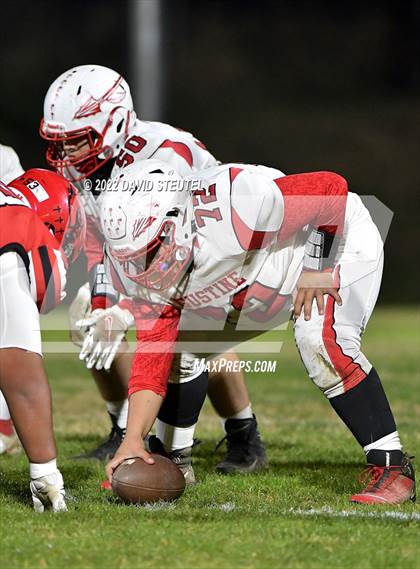 Thumbnail 2 in Gustine @ Woodland Christian (CIF SJS D7 Playoff) photogallery.