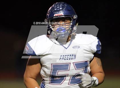 Thumbnail 2 in Freedom @ California (CIF NCS D1 Semifinal) photogallery.