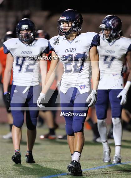 Thumbnail 3 in Freedom @ California (CIF NCS D1 Semifinal) photogallery.