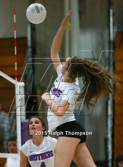 Thumbnail 1 in Vista del Lago vs. Christian Brothers (CIF SJS D-3 Finals) photogallery.