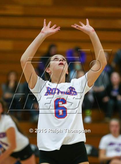 Thumbnail 2 in Vista del Lago vs. Christian Brothers (CIF SJS D-3 Finals) photogallery.