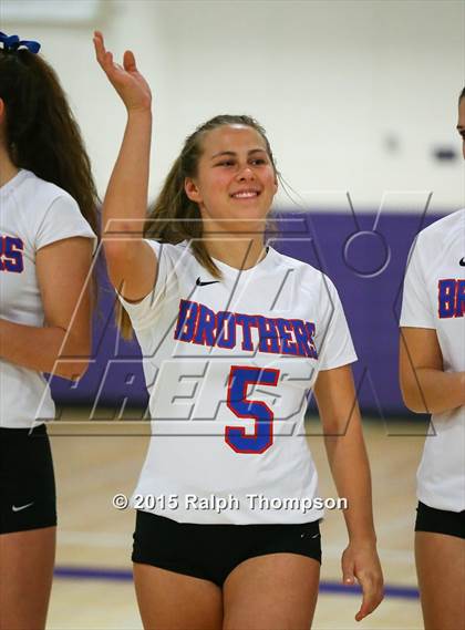 Thumbnail 3 in Vista del Lago vs. Christian Brothers (CIF SJS D-3 Finals) photogallery.