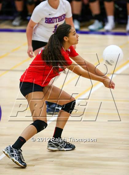 Thumbnail 1 in Vista del Lago vs. Christian Brothers (CIF SJS D-3 Finals) photogallery.