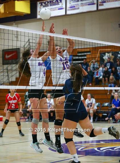 Thumbnail 2 in Vista del Lago vs. Christian Brothers (CIF SJS D-3 Finals) photogallery.