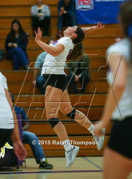 Thumbnail 2 in Vista del Lago vs. Christian Brothers (CIF SJS D-3 Finals) photogallery.