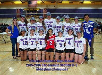 Thumbnail 1 in Vista del Lago vs. Christian Brothers (CIF SJS D-3 Finals) photogallery.