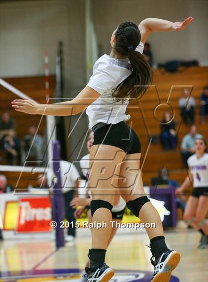 Thumbnail 1 in Vista del Lago vs. Christian Brothers (CIF SJS D-3 Finals) photogallery.