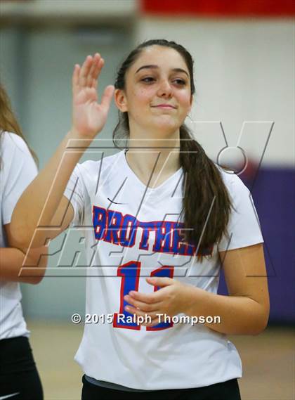 Thumbnail 3 in Vista del Lago vs. Christian Brothers (CIF SJS D-3 Finals) photogallery.