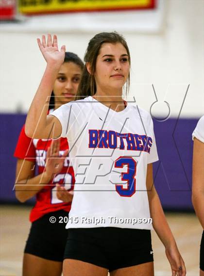 Thumbnail 1 in Vista del Lago vs. Christian Brothers (CIF SJS D-3 Finals) photogallery.