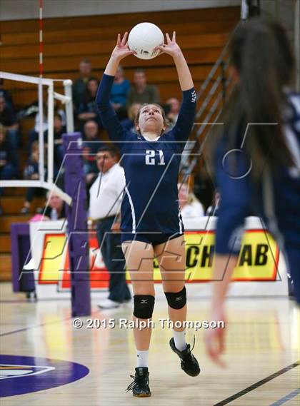 Thumbnail 3 in Vista del Lago vs. Christian Brothers (CIF SJS D-3 Finals) photogallery.