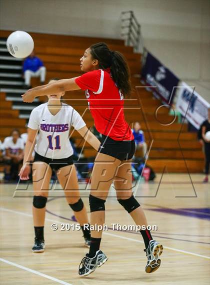 Thumbnail 3 in Vista del Lago vs. Christian Brothers (CIF SJS D-3 Finals) photogallery.