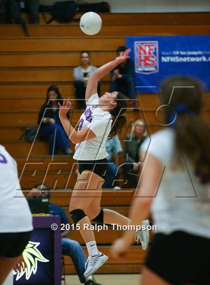 Thumbnail 3 in Vista del Lago vs. Christian Brothers (CIF SJS D-3 Finals) photogallery.