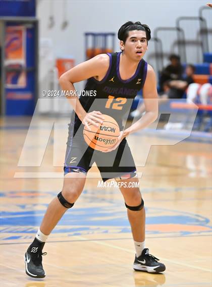 Thumbnail 1 in King's vs. Durango (Visit Mesa Basketball Challenge) photogallery.