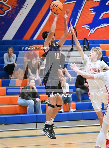 Thumbnail 1 in King's vs. Durango (Visit Mesa Basketball Challenge) photogallery.